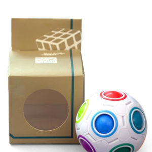rainbow ballon cube puzzle boule magique
