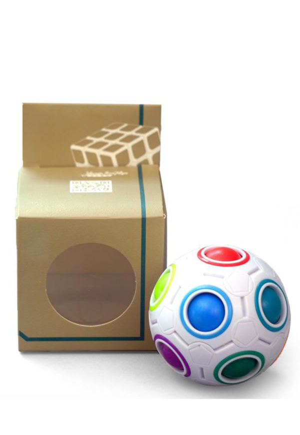 rainbow ballon cube puzzle boule magique