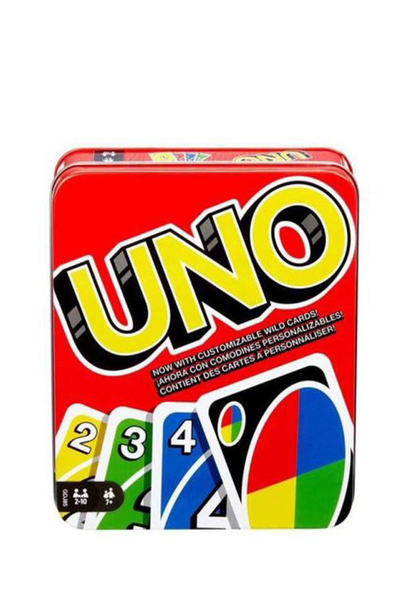 uno jeu carte metal