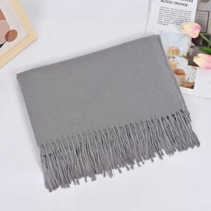Écharpe Gris Cashmère