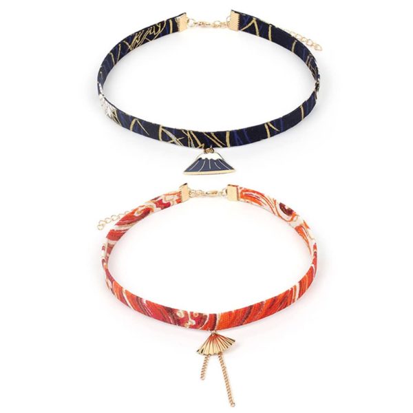 discount france Accessoires de Mode pour femme Ras du cou Japonais
