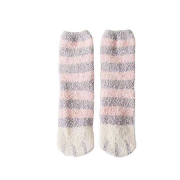Chaussettes Chat Chaussettes Pattes de Chat Moelleuses SOCKS CAT