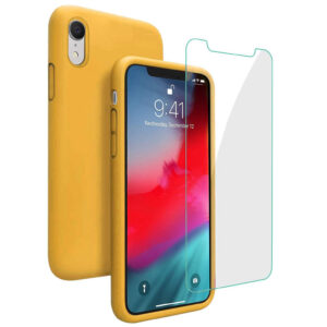 Coque iPhone xr Jaune discounts france
