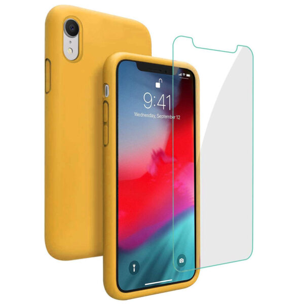 Coque iPhone xr Jaune discounts france