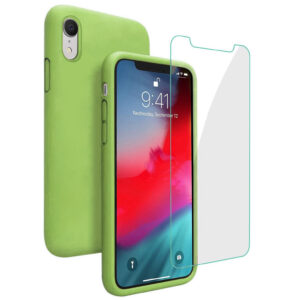 coque iphone xr verte