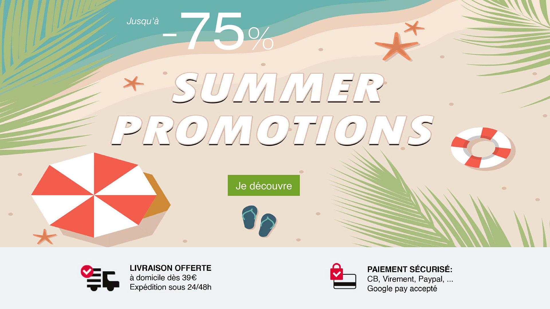 Promo 2024 : Jusqu'à -75% !